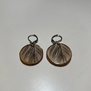 Wooden earrings